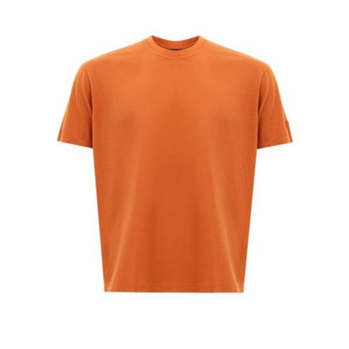 Paul & Shark Orange Bomull T-shirt Orange, Herr