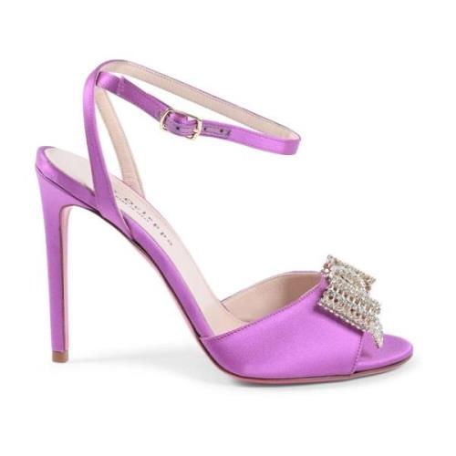 Dee Ocleppo Kristall Båge Sandal Purple, Dam