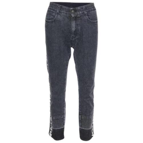 Stella McCartney Pre-owned Pre-owned Denim jeans Gray, Dam