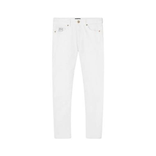 Versace Jeans Couture Skinny Jeans White, Dam
