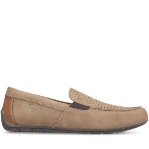 Rieker Bruna Klassiska Stängda Moccasins Loafers Brown, Herr