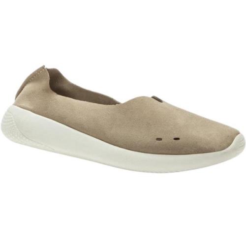 Grunberg Beige Casual Lace-Up Flats Beige, Dam