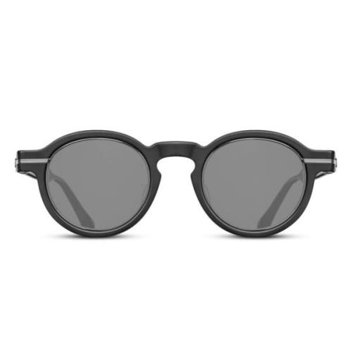 Matsuda Modern Aviator Solglasögon Black, Unisex
