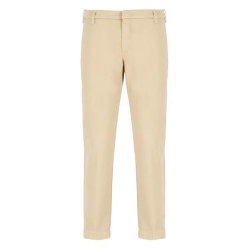 Entre amis Beige Bomullsbyxor med Fickor Beige, Herr