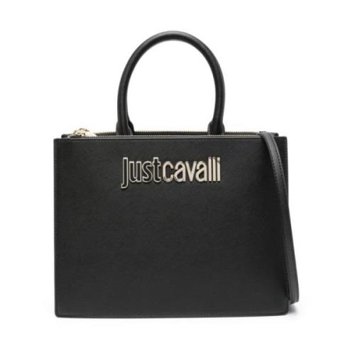 Just Cavalli Svart handväska för kvinnor Black, Dam