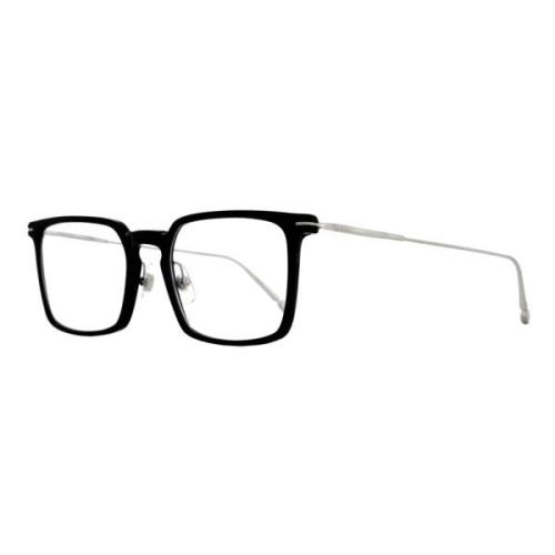 Matsuda Black Brushed Gold Eyewear Frames Black, Unisex