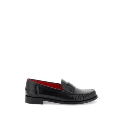 Salvatore Ferragamo Loafers Black, Dam