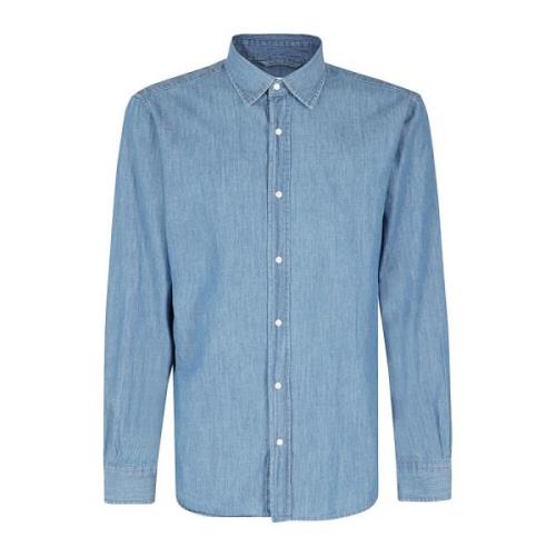 Aspesi Casual Shirts Blue, Herr