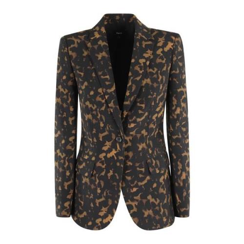 Theory Klassisk Blazer Multicolor, Dam