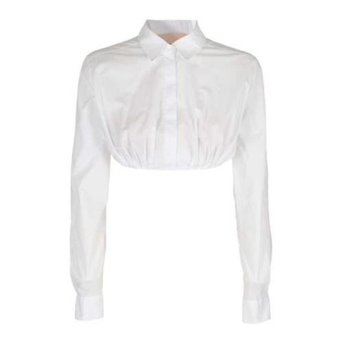 Aniye By FIA Crop Shirt White, Dam