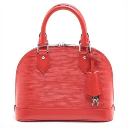 Louis Vuitton Vintage Pre-owned Laeder handvskor Red, Dam