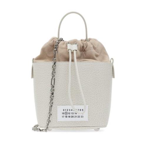 Maison Margiela ‘5Ac mini’ axelväska Beige, Dam