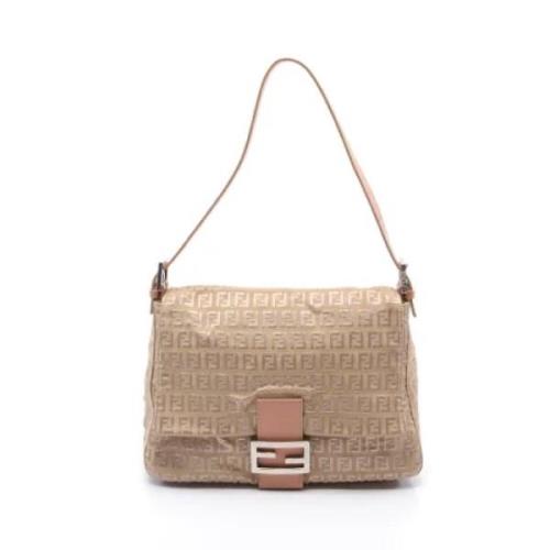 Fendi Vintage Pre-owned Laeder fendi-vskor Beige, Dam