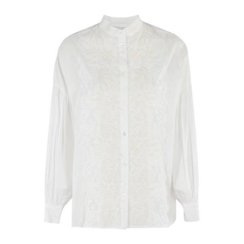 Ermanno Scervino Stilig Skjorta för Män White, Dam