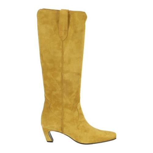 Aldo Castagna High Boots Yellow, Dam