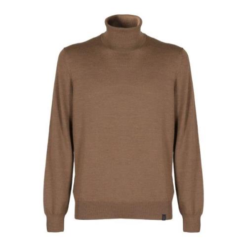 Fay Fashionable Sweater Brown, Herr