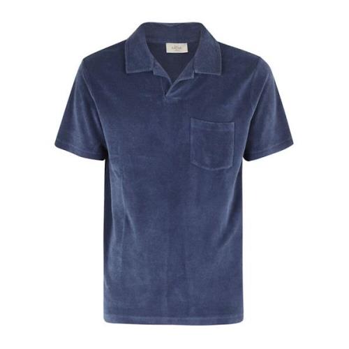 Altea Polo Shirts Blue, Herr