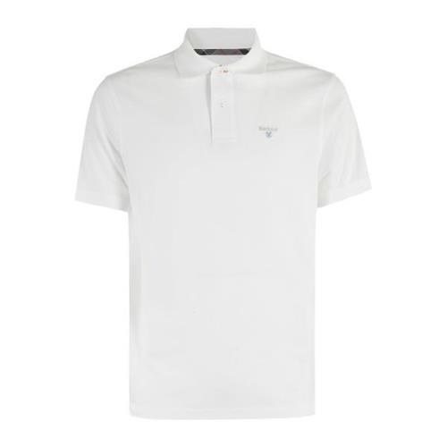 Barbour Polo Shirts White, Herr