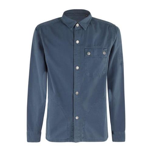 Barbour Casual Shirts Blue, Herr