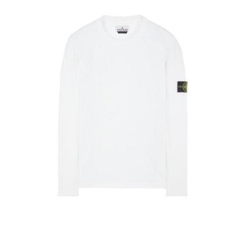 Stone Island Sweatshirts White, Herr