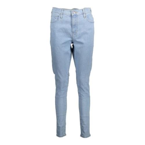 Levi's Ljusblå Super Skinny Bomullsjeans Blue, Dam