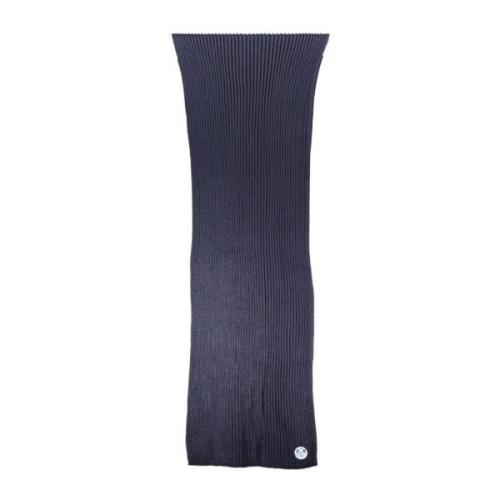 North Sails Blått Logotyp Bomullsscarf Blue, Herr