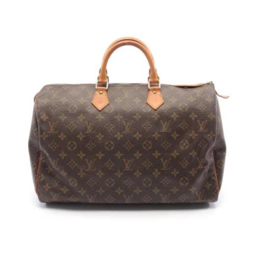 Louis Vuitton Vintage Pre-owned Laeder handvskor Brown, Dam