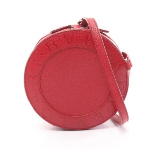 Bvlgari Vintage Pre-owned Laeder axelremsvskor Red, Dam