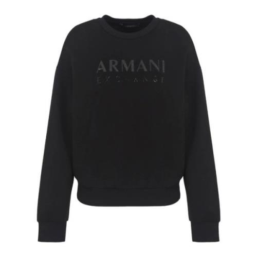 Armani Exchange 3Dym78 Svart Tröja Black, Dam