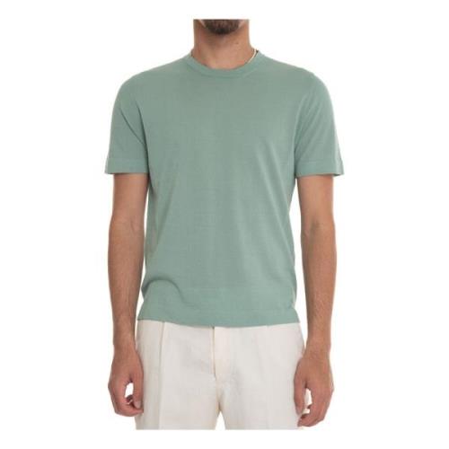 Hindustrie Crepe Jersey T-shirt Green, Herr
