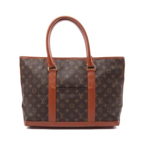 Louis Vuitton Vintage Pre-owned Laeder handvskor Brown, Dam