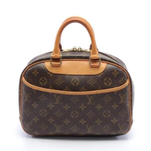 Louis Vuitton Vintage Pre-owned Laeder handvskor Brown, Dam