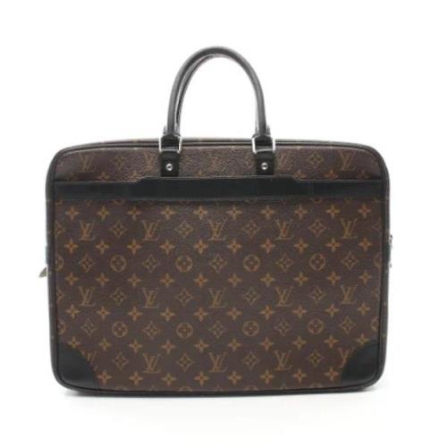 Louis Vuitton Vintage Pre-owned Laeder handvskor Brown, Dam