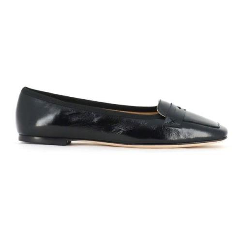 Fabio Rusconi Patentläder Svart Loafer Flat Black, Dam