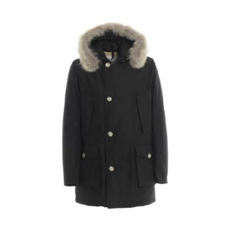 Woolrich Coats Black, Herr