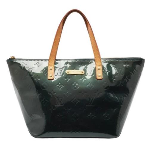 Louis Vuitton Vintage Pre-owned Laeder totevskor Green, Dam