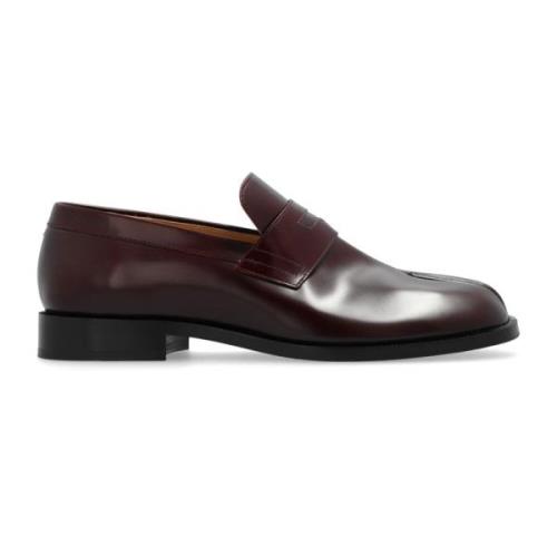 Maison Margiela Läder `Tabi` skor Red, Herr