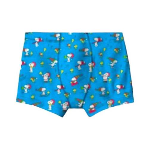 MC2 Saint Barth Snoopy Jul Boxershorts Blue, Herr