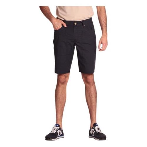 Jeckerson Mörkblå Slim Fit Bermuda Shorts Blue, Herr