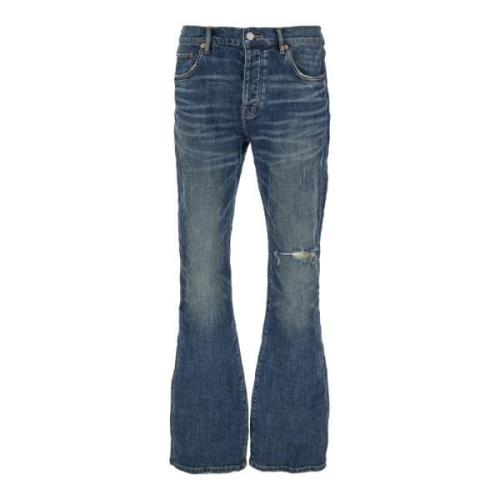 Purple Brand Fade Flare Jeans Blue, Herr