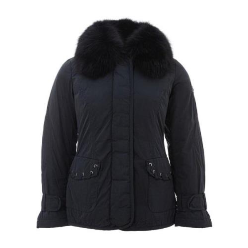 Peuterey Vinter Dam Polyester Jacka Stilren Blue, Dam