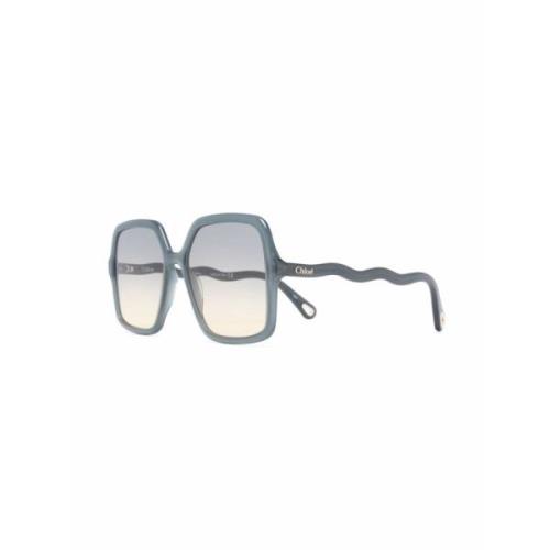 Chloé Ch0086S 004 Sunglasses Blue, Dam