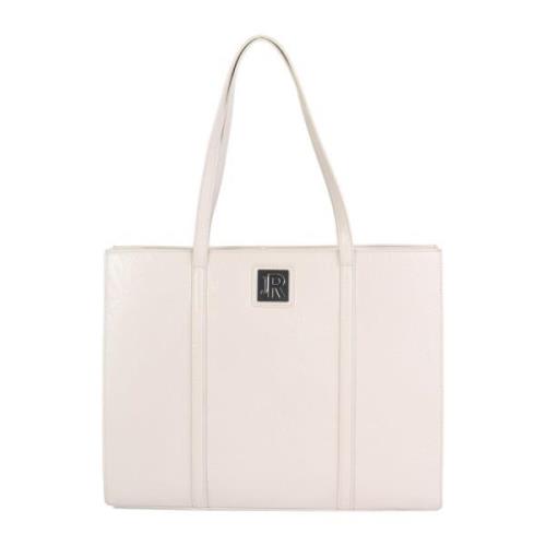 John Richmond Bone Shopper Bag Rwp24124Bo Beige, Dam