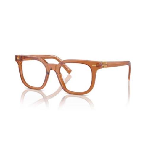 Miu Miu Vista Stiliga Solglasögon Orange, Unisex