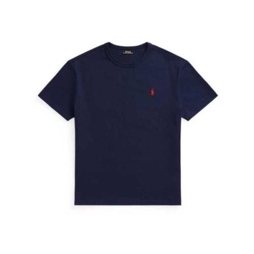 Ralph Lauren Blå Polo Tröja med Pony Logo Blue, Herr