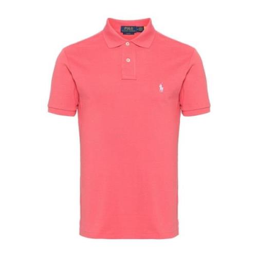 Ralph Lauren Ljus Röd Stickad Tröja Pink, Herr