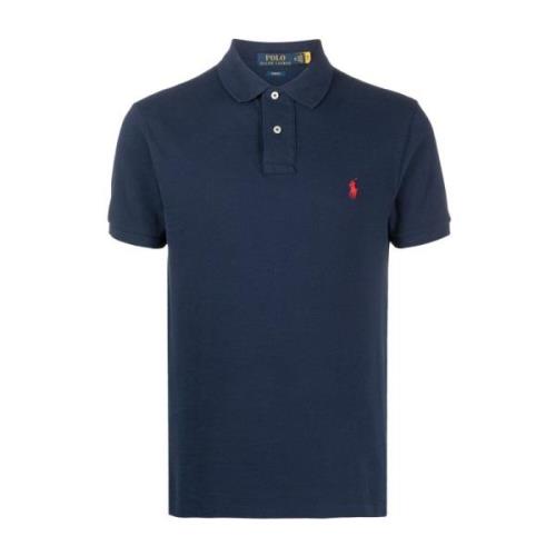 Ralph Lauren Navy Stickad Tröja Blue, Herr