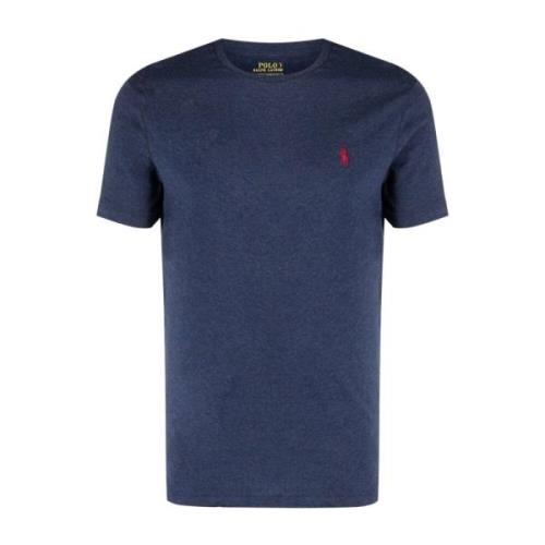 Ralph Lauren Marin Heather Vår Tee Blue, Herr