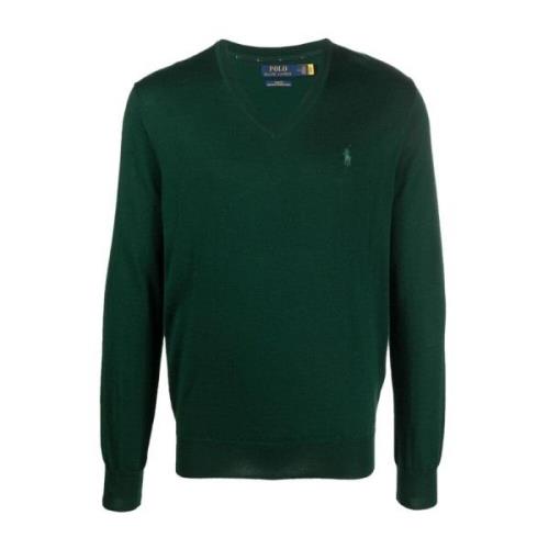 Ralph Lauren Moss Agate Pullover Sweater Green, Herr