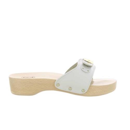 Scholl Dam Vita Klack Sandaler White, Dam